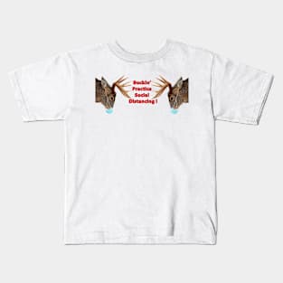 Buckin' Practice Social Distancing Kids T-Shirt